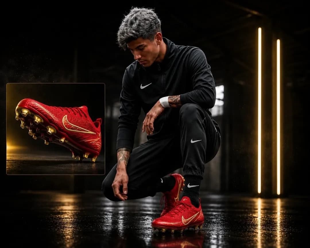 Orgulho em anunciar minha nova Nike. Pronto para fazer história dentro de campo. ⚽🔥