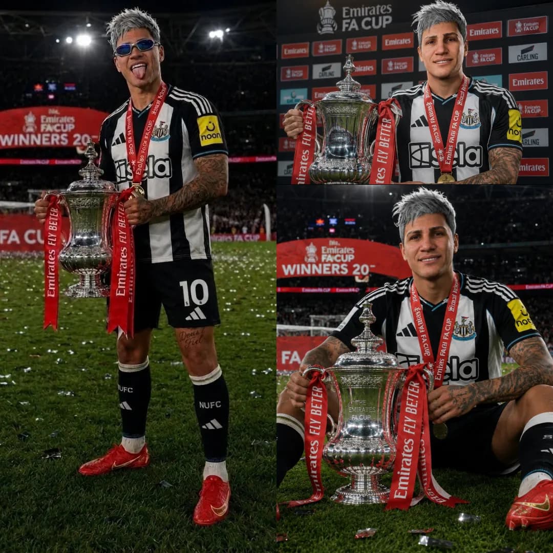🏆 FA CUP É NOSSA! 🖤🤍