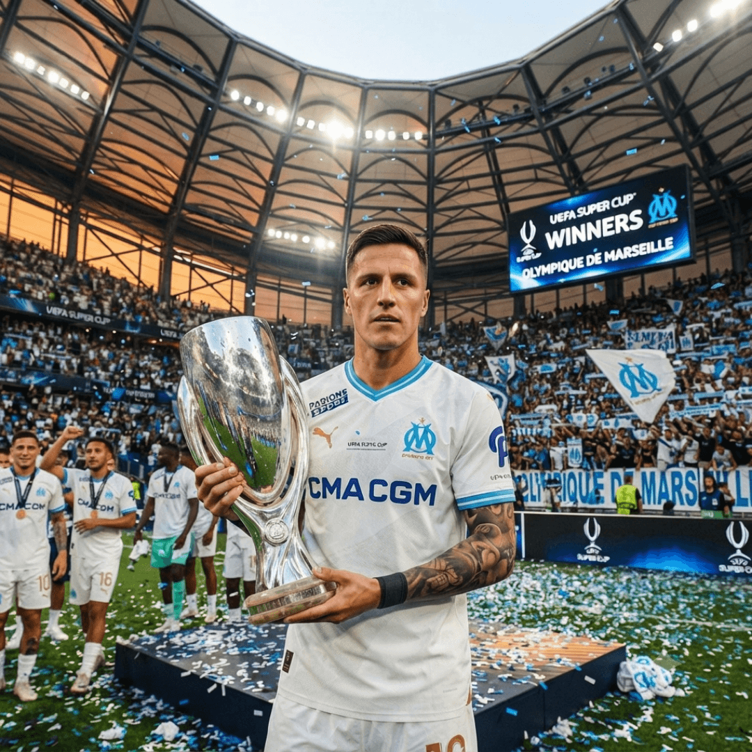 Vitória contra o lyon por 4 a 1