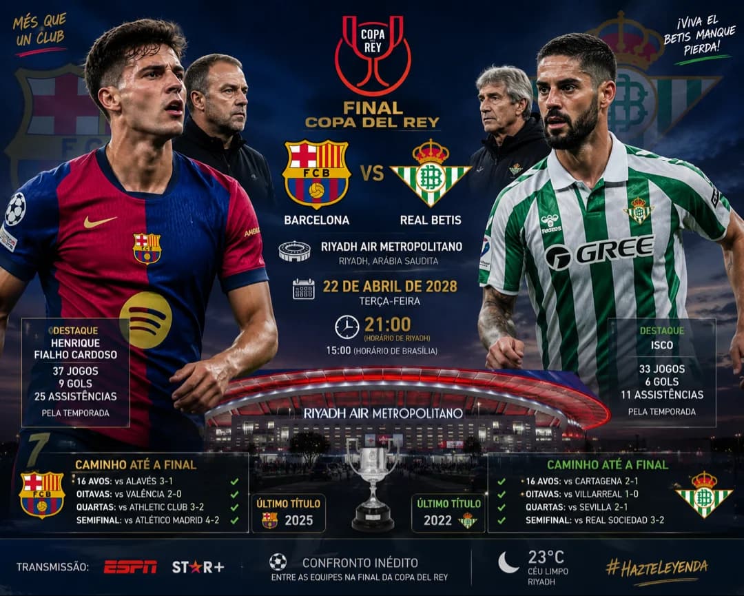 🏆 Uma final. Um objetivo.🔵🔴