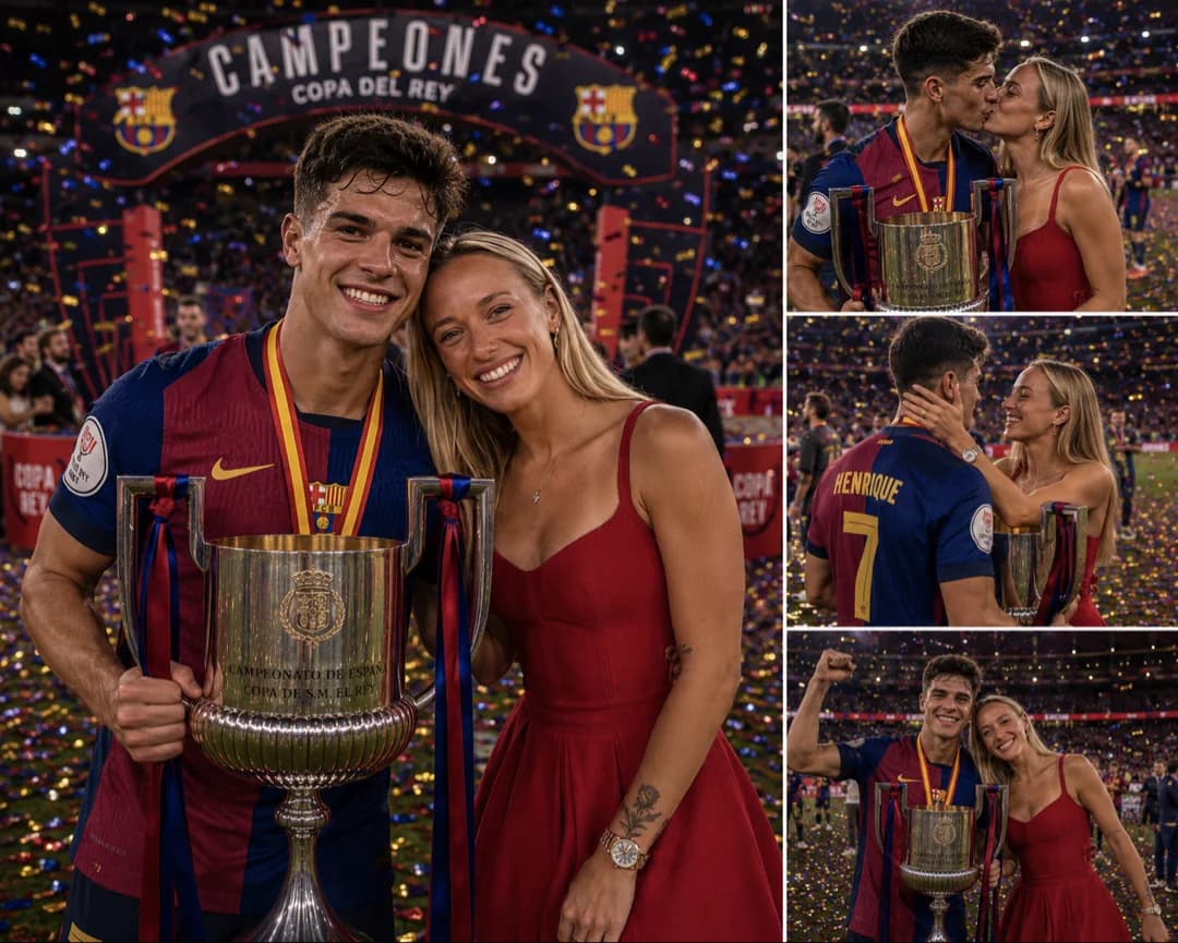 Primeiro título com o Barça. 🏆🔵🔴 Uma final emocionante, decidida em um 1x0 daqueles que ficam na memória, e a minha primeira taça na E…