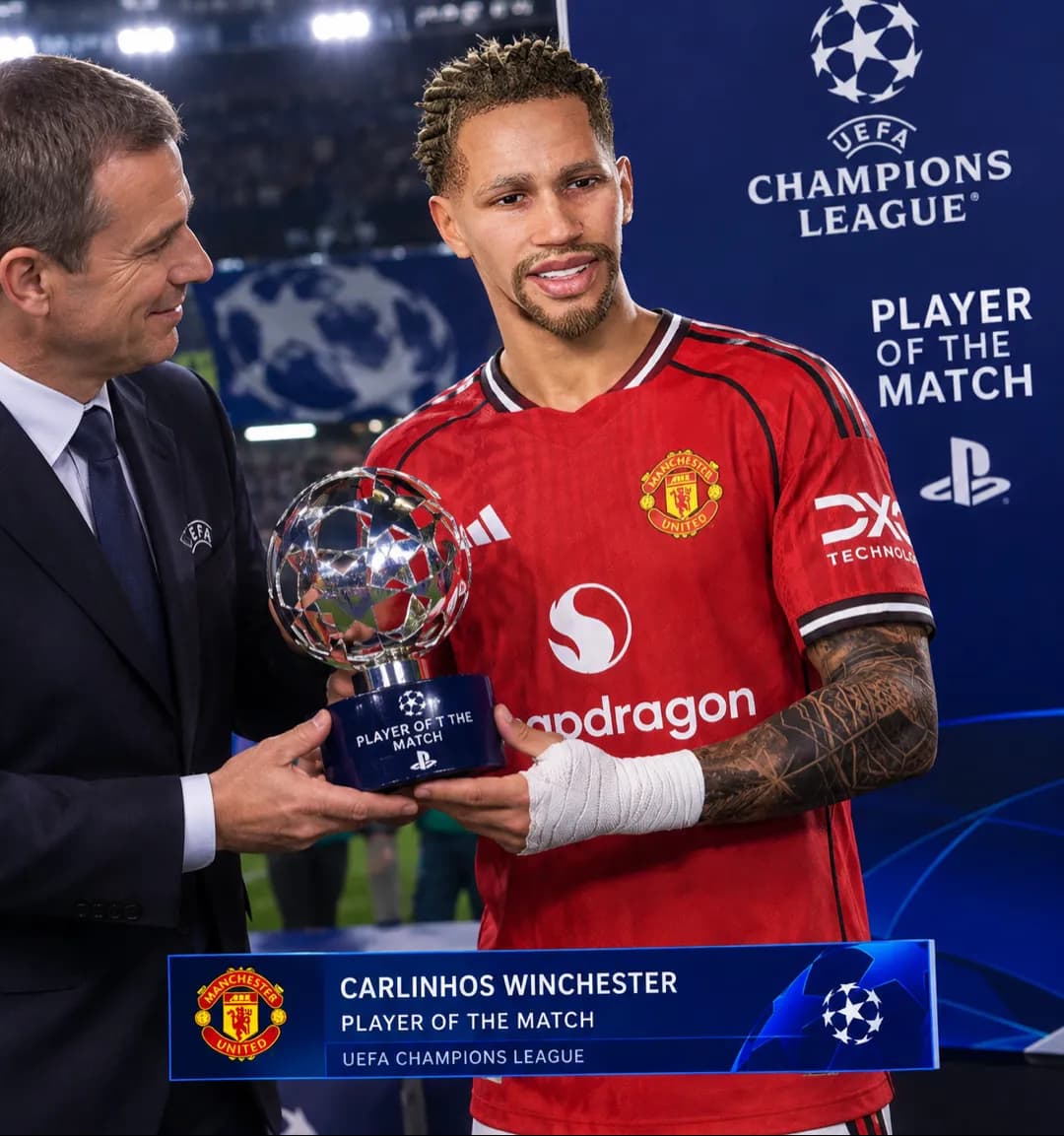 Mais um troféu 🏆 melhor em campo