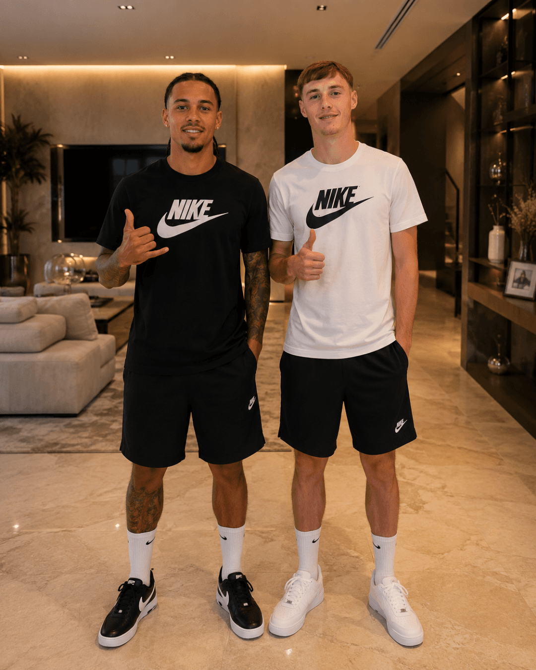 Resenha depois do treino com o meu parceiro. 🤙 @colepalmer