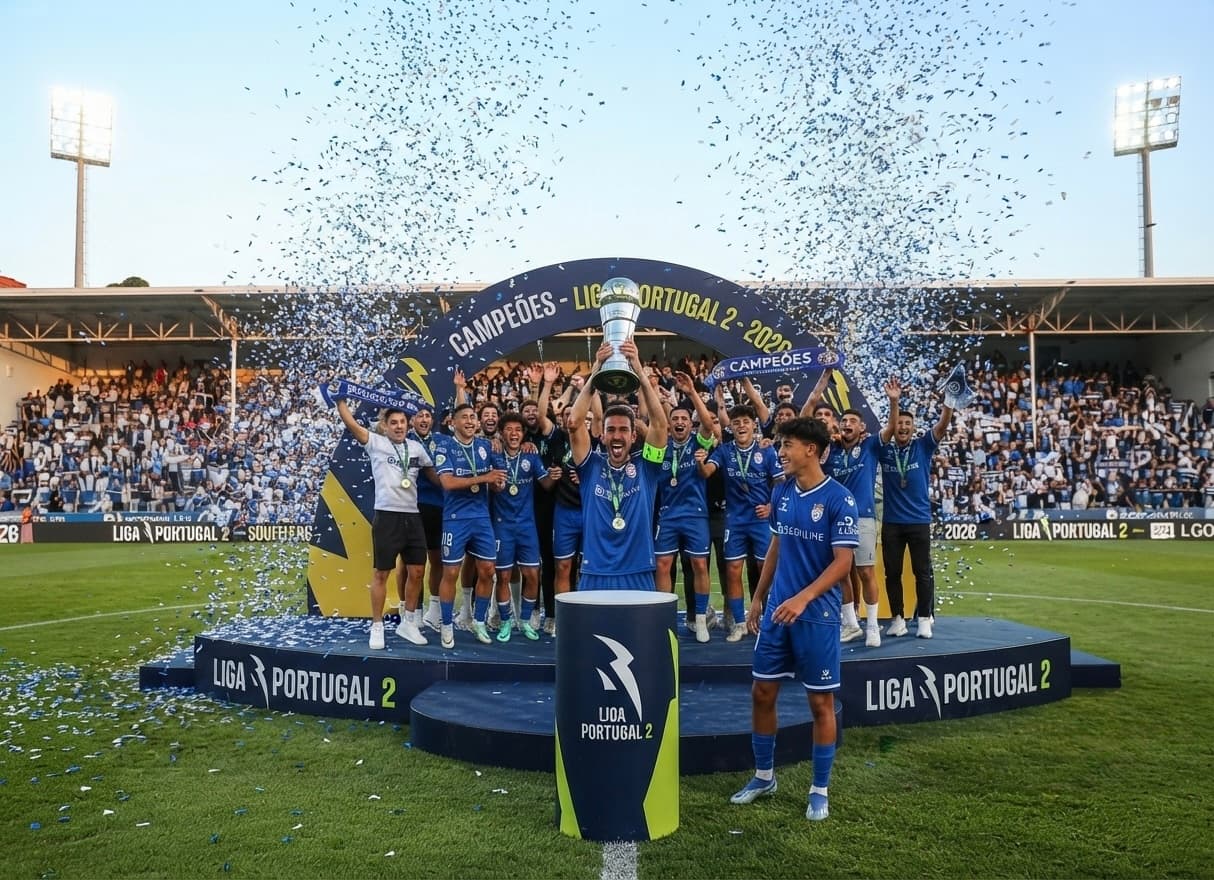 CAMPEÕES DA 2.ª LIGA E AGORA SOMOS DE PRIMEIRA VÃO TER QUE NOS ATURAR😜🤣