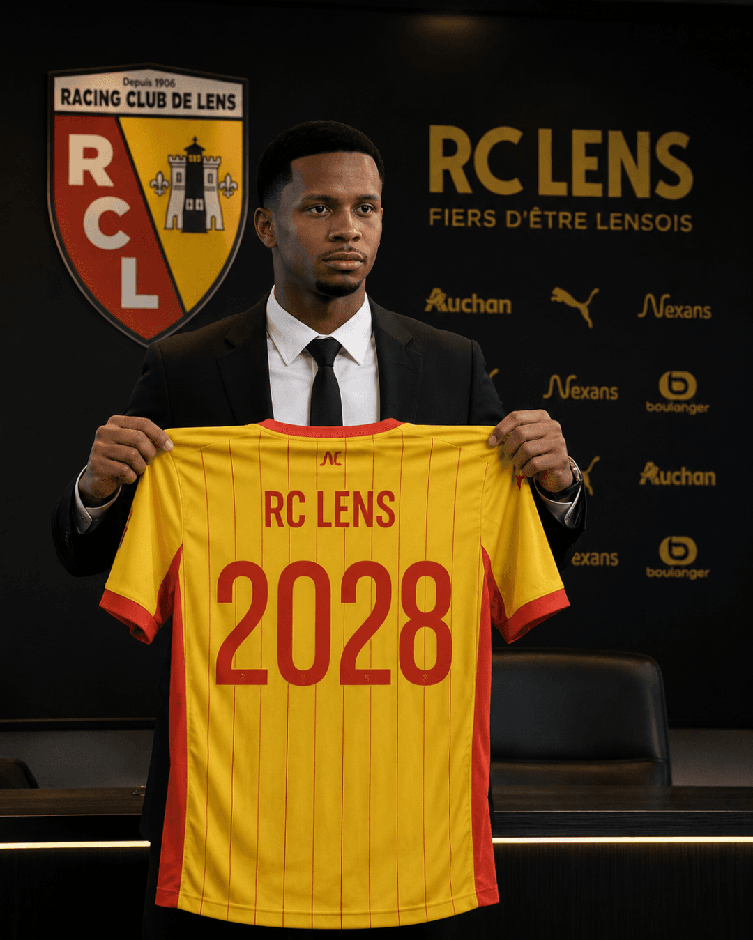 ✍️ OFICIAL! Assinei meu primeiro contrato profissional com o RC Lens! Muito feliz por dar esse passo na minha carreira. Contrato válido a…