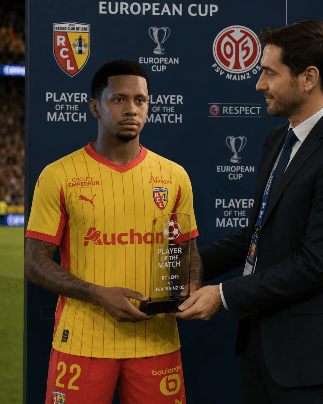 Lazarte Olise estreou pelo RC Lens entrando aos 60' no lugar de A. Thomasson. Aos 86', marcou seu primeiro gol como profissional de cabeç…