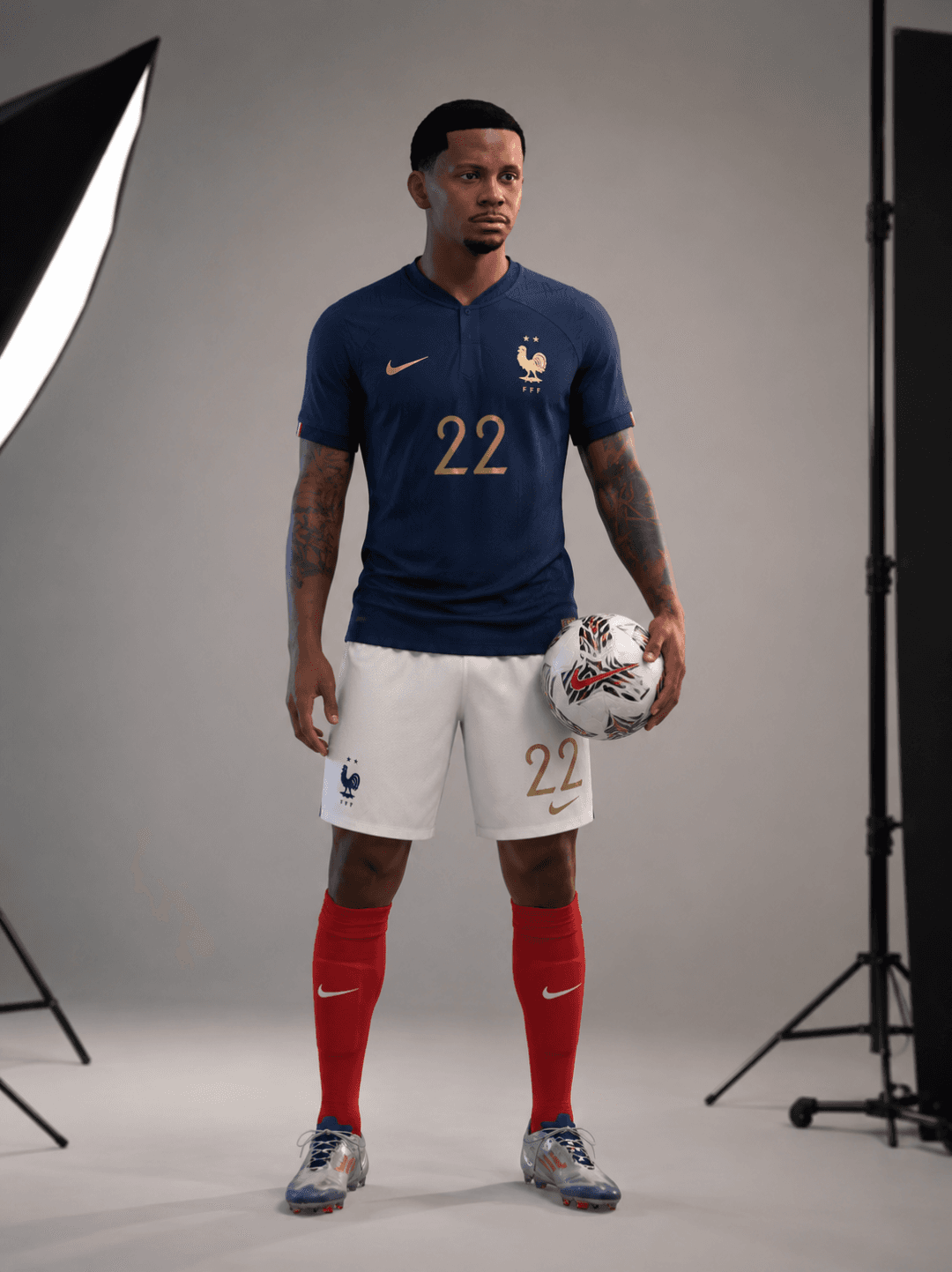 🇫🇷 Convocado! Muito feliz em receber minha primeira convocação para a Seleção Francesa. Terei a honra de representar meu país nos amist…