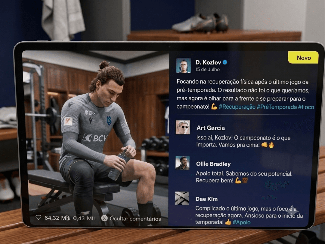Seguimos focando na preparação física!⚽💙