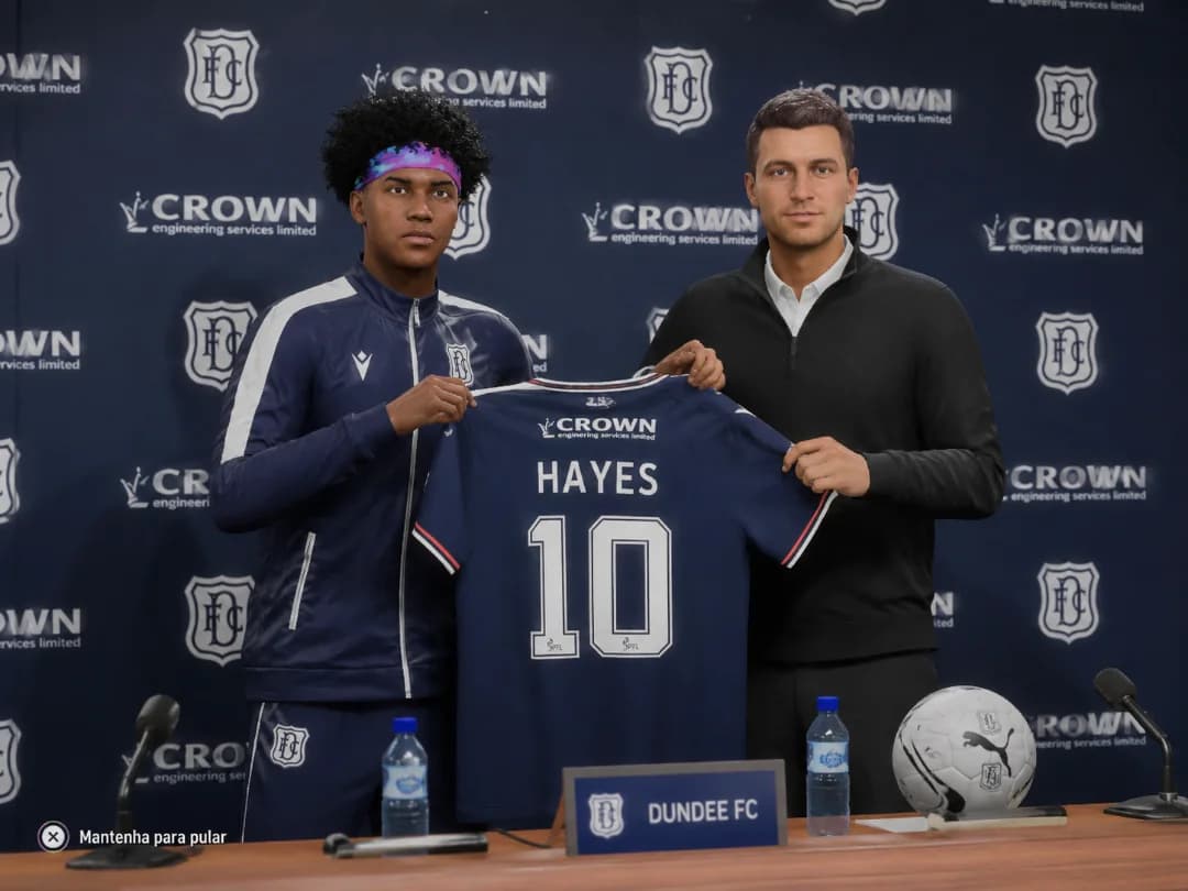 Hoje eu não faço meu papel de. jogador ruim da mídia hoje eu honro cada pedaço da minha família. Hoje eu viro o novo 10 do Dundee Fc!! pr…