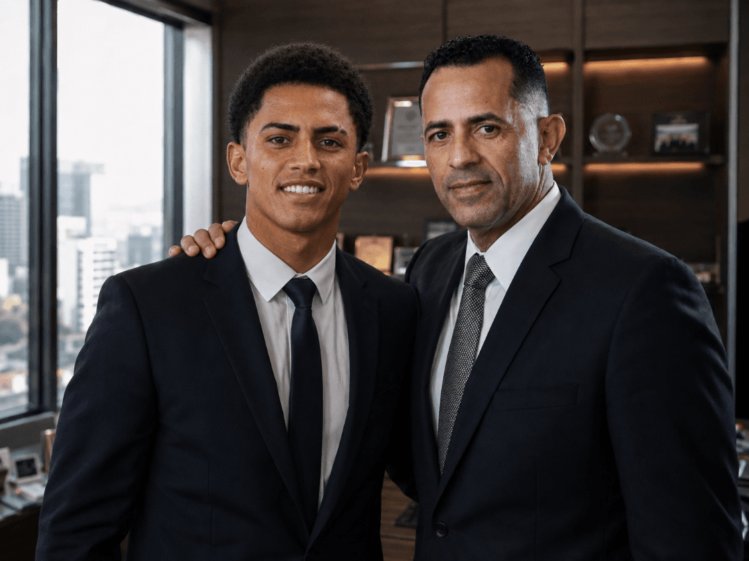 Como pai e empresário, ver sua volta ao futebol é um motivo de muito orgulho. Parabéns pelo gol, filho! 👏⚽