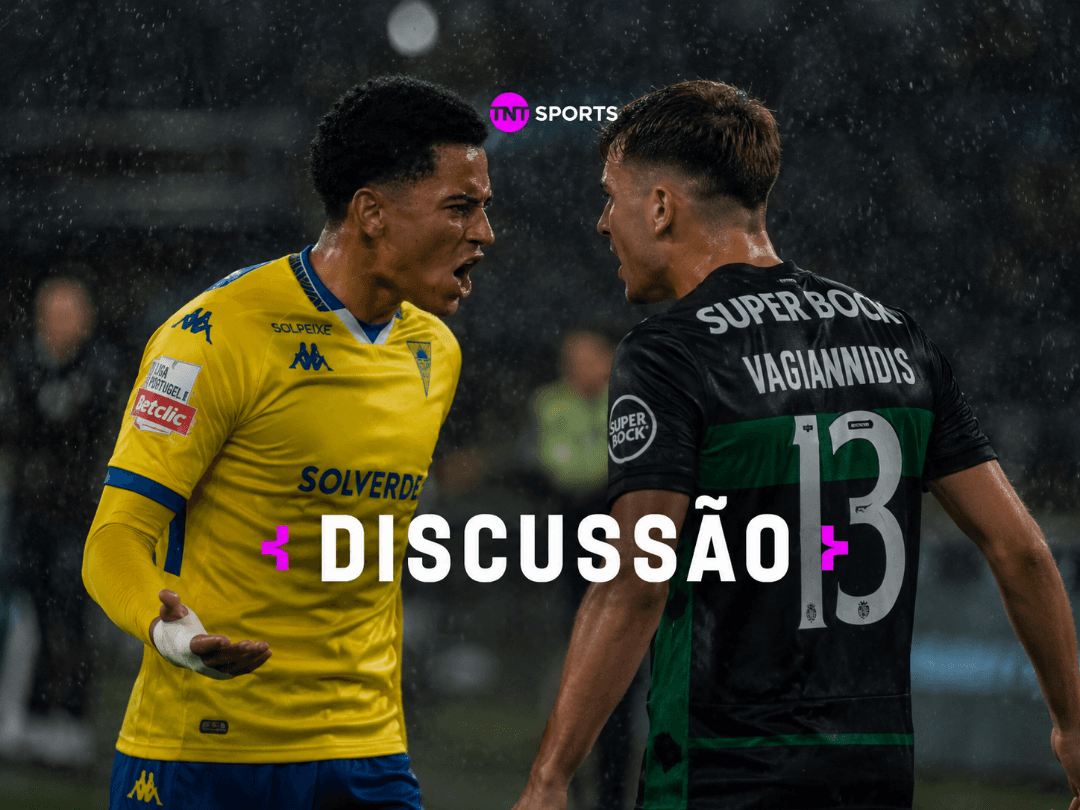 Ryu e Vagiannidis trocaram provocações durante o clássico entre Estoril Praia e Sporting, e a discussão precisou ser contida pelos compan…