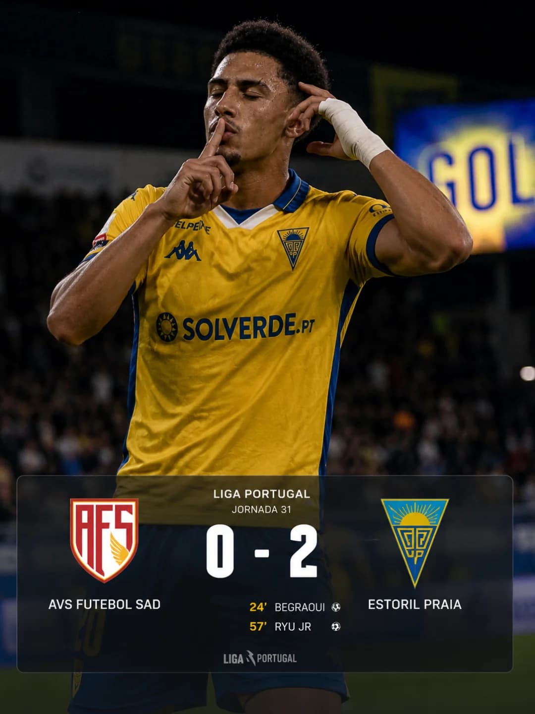 Mais uma batalha vencida. O importante era sair daqui com os três pontos, e conseguimos fora de casa ainda. 👊💛💙