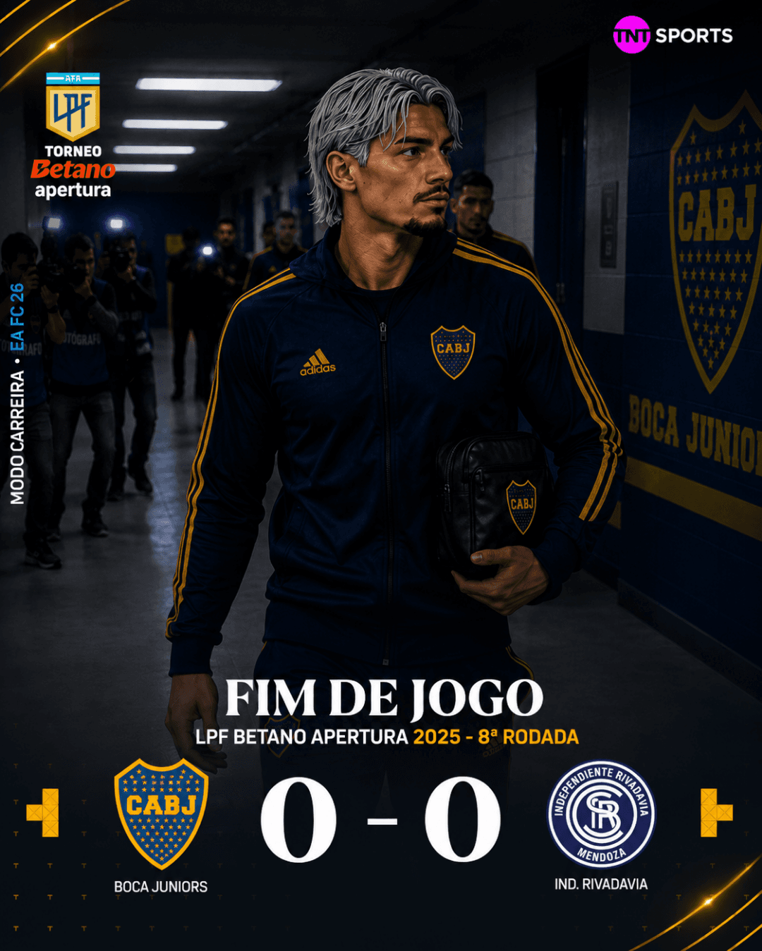 🚨 ESTREIA DE TITULAR! Marques começou entre os 11 do Boca Juniors pela primeira vez. O Xeneize ficou no empate, mas o jovem brasileiro d…