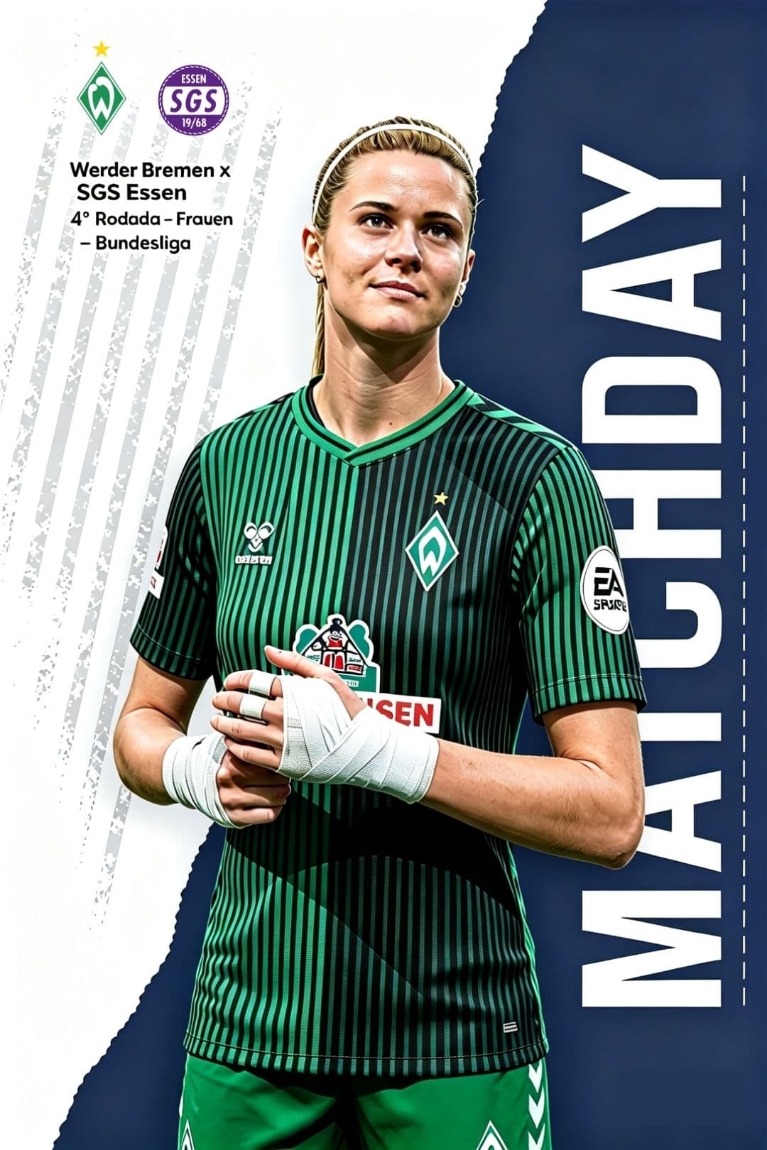 INGRID SOLBERG É UMA MÁQUINA! ⚽🔥 Nos últimos 3 jogos, foram 6 GOLS e 6 ASSISTÊNCIAS — números absurdos da camisa do Werder Bremen! Ela c…
