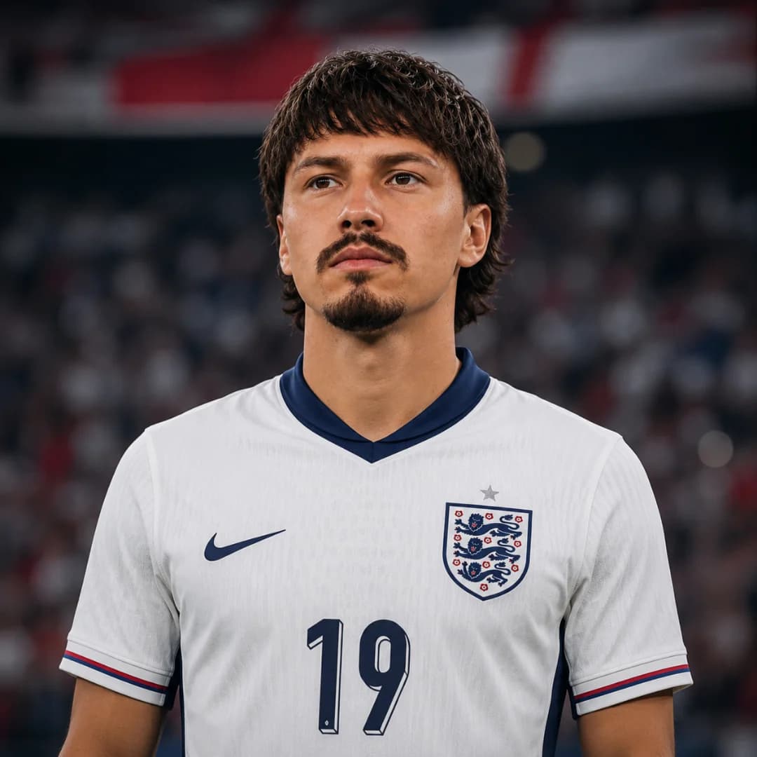 I'm very happy about my debut for the English national team, I feel honored to wear this shirt. 🏴 Estou muito feliz com minh…