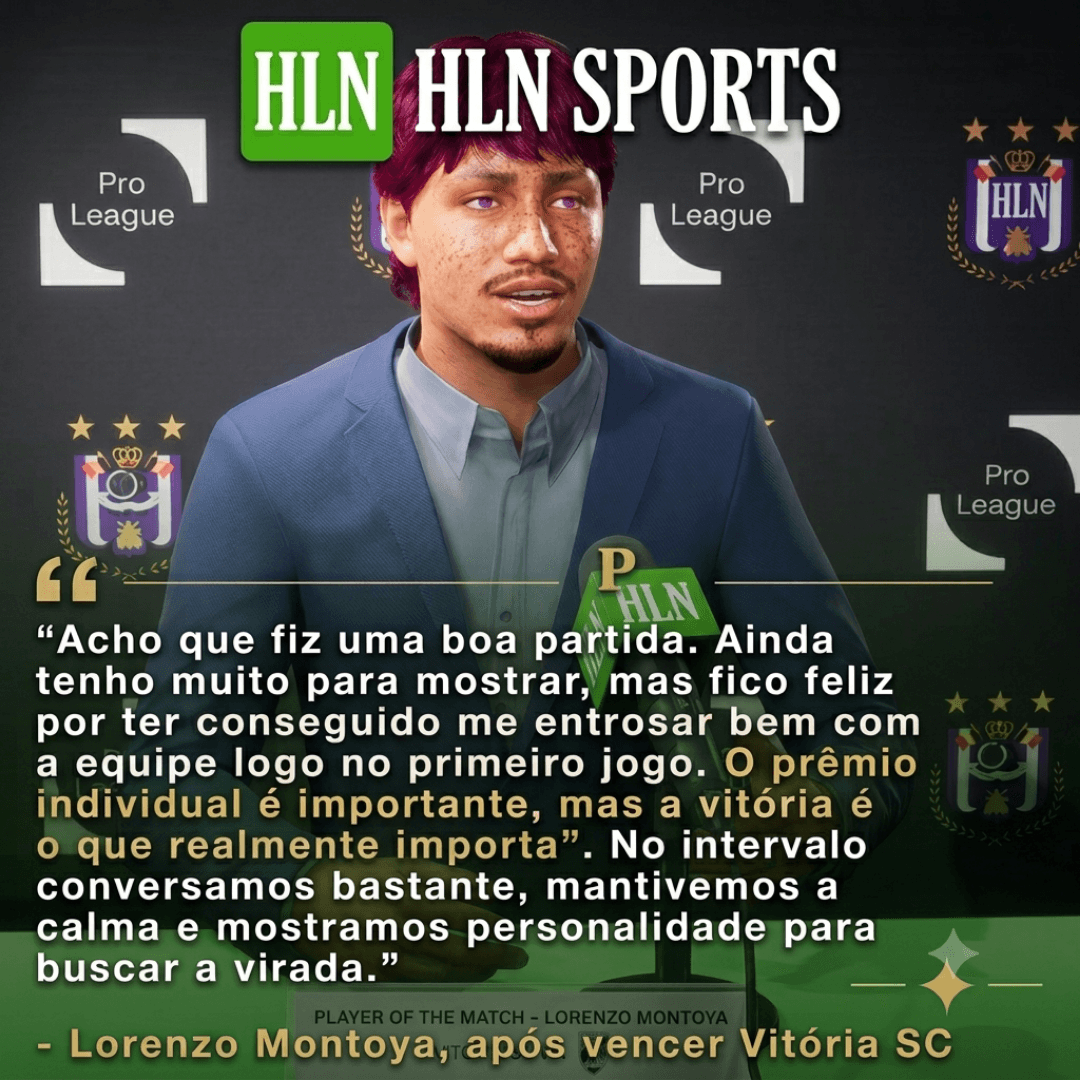 "Ainda tenho muito para mostrar." 🇨🇴💬 Eleito o Melhor da Partida na vitória de virada sobre o Vitória SC, Lorenzo Montoya falou sobre …