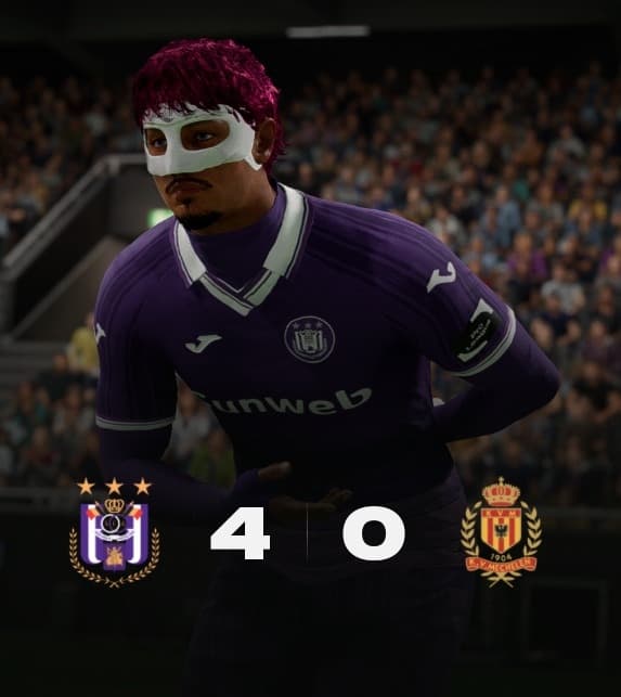 Hat-trick. Melhor da Partida. Três pontos. Difícil pedir uma noite melhor. Obrigado aos meus companheiros e à torcida pelo apoio. 💜