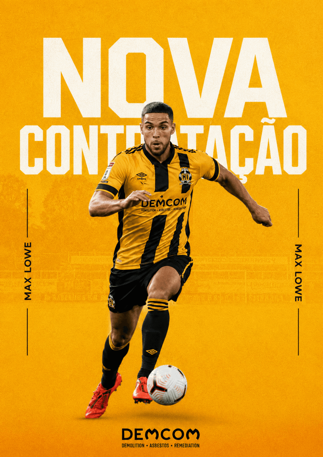 Fechado! O Cambridge United já começa a temporada fechando contrato com o Lateral Direito do Sheffield Wed, Max Lowe. Vamos pra cima!👊 @…