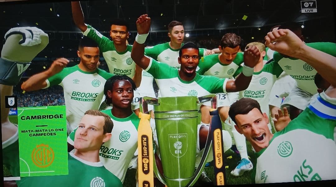 CAMPEÕES! Ganhamos a legue one em cima do Wycombe Pra cima👊