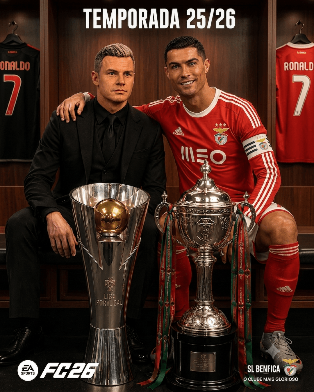 Temporada 25/26. Dois títulos. O início de uma nova era. 🏆🏆 Muitos disseram que Cristiano Ronaldo já tinha encerrado o seu legado. Eu v…