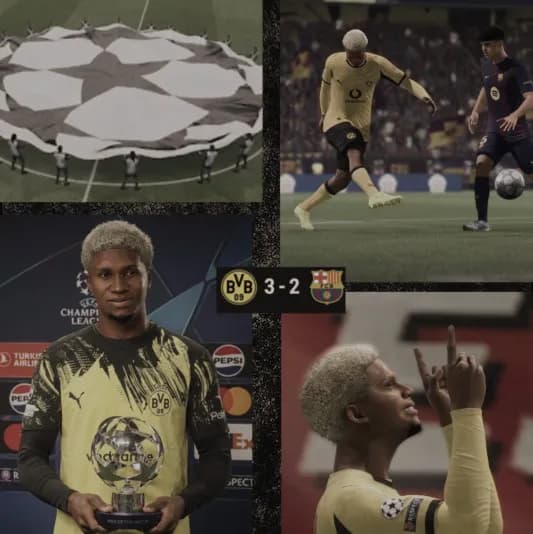 champions League nights are always special, what a victory 😤⚡