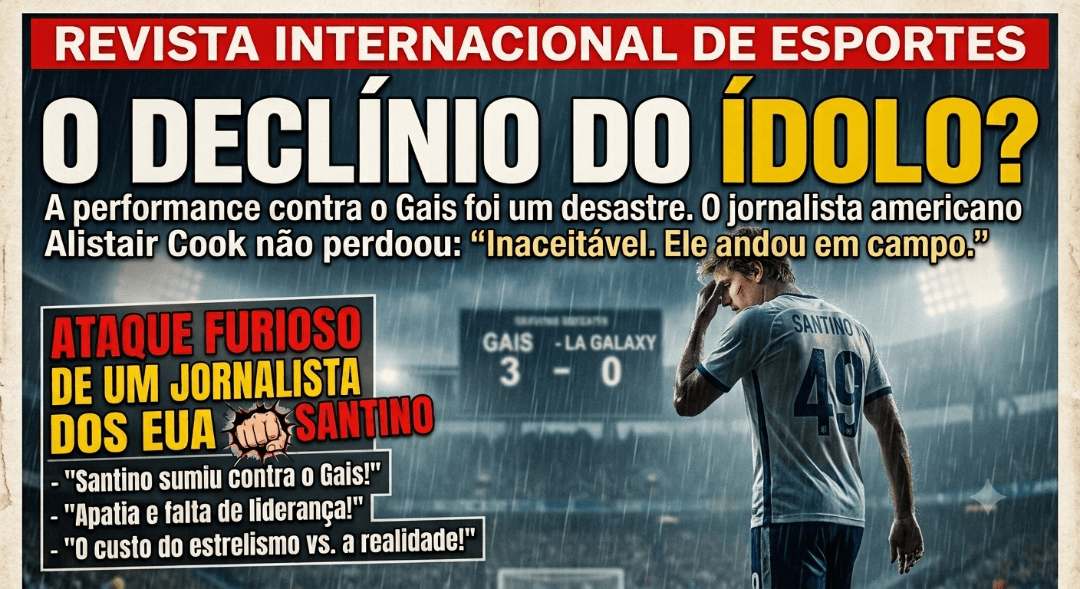 Vi esto hoy en la televisión y lo entendí: me faltaba el impulso necesario. Pido disculpas a los aficionados de LA Galaxy; volveremos más…