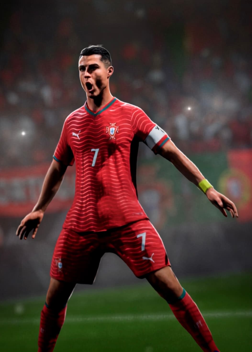 Gol da vitória hj no retorno a Portugal 🇵🇹 Esta é para os outros… SIIIIIUUUU!🇵🇹