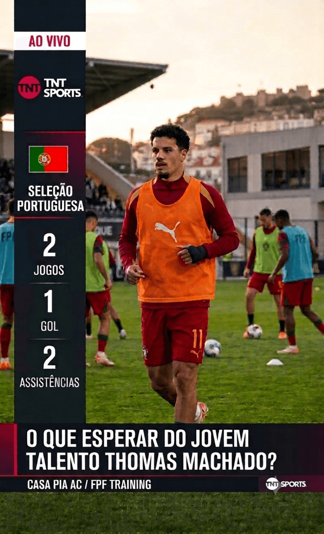 🔥 Nova joia de Portugal! Com apenas 2 jogos pela Seleção, o ponta Thomas Machado já tem 1 gol e 2 assistências! O que esperar desse tale…