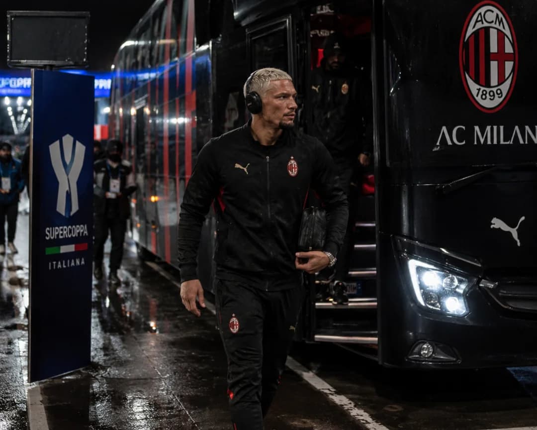 Indo pra final da supercup da Itália