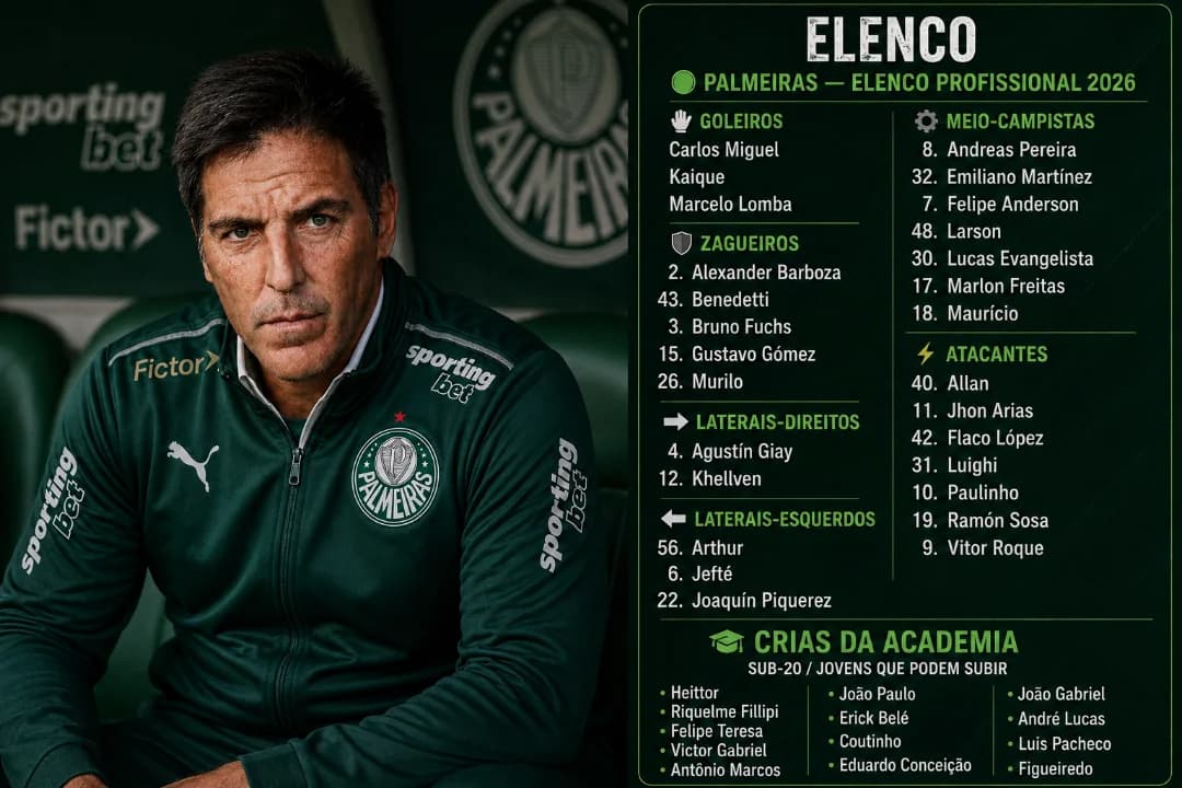 O Técnico José Berizzo Esta com grande expectativa da torcida para sua estreia contra o Mirassol no 🏆 Campeonato Paulista Eae torcedor q…