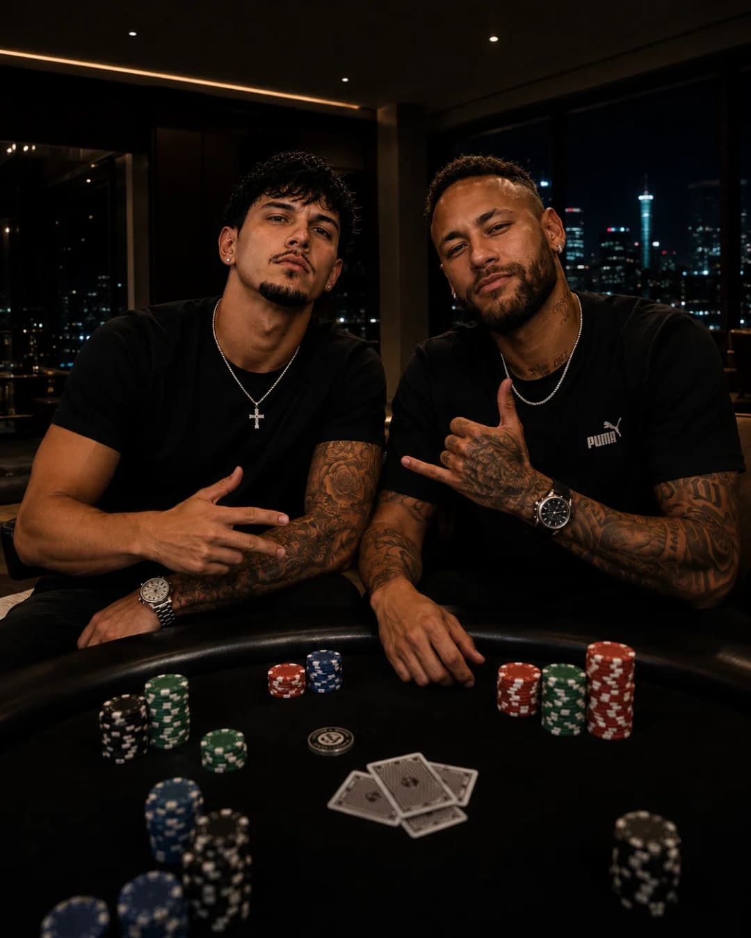 Campeonato de Poker do jeito que nóis gosta.🔥🇧🇷