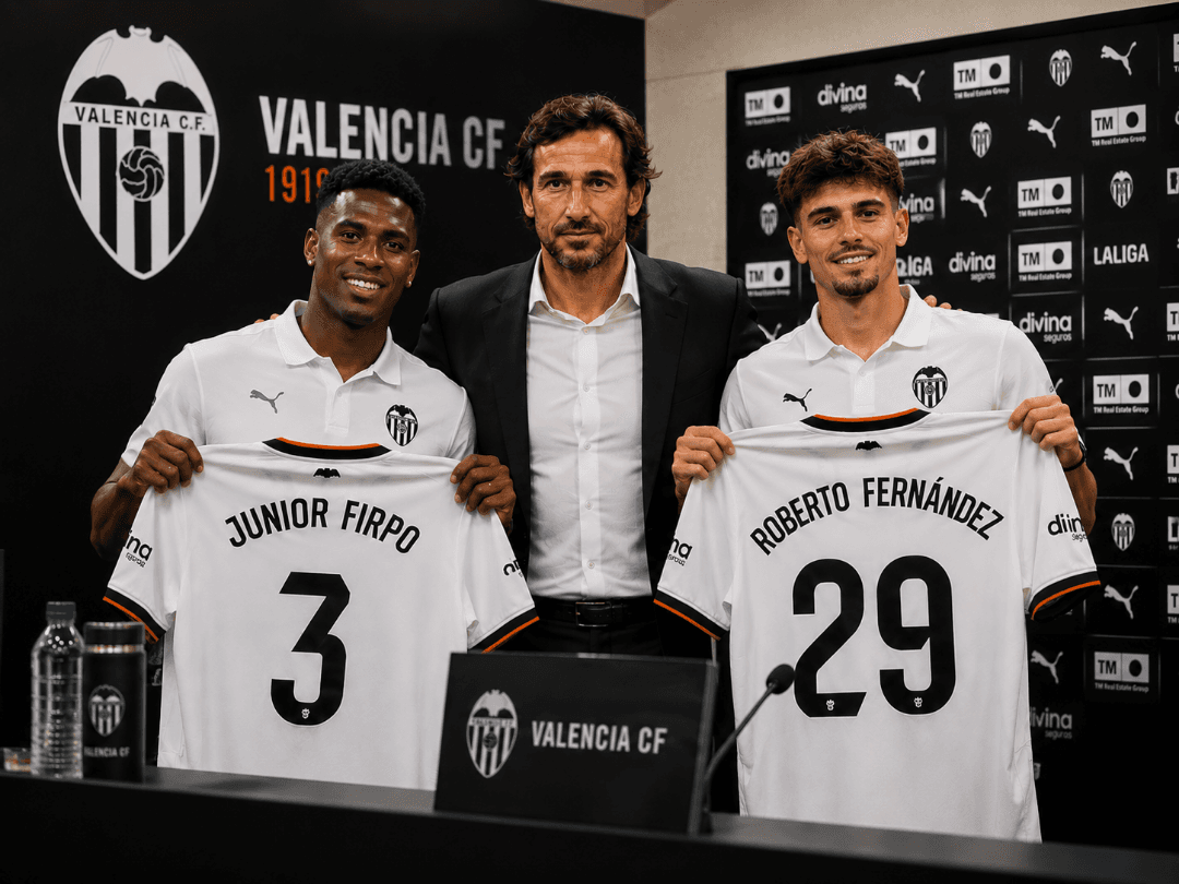 Chegam as últimas contratações Junior Firpo- Real Bétis Roberto Fernandez- Espanyol