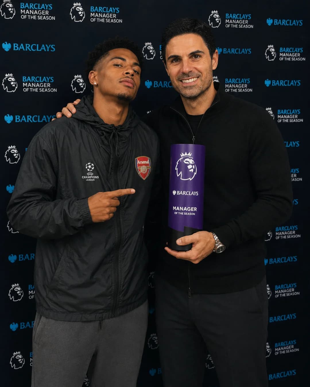 Parabéns, Mister! 👏🏆 Esse prêmio é mais do que merecido. Obrigado por confiar em mim, por me fazer evoluir a cada treino e por acredita…