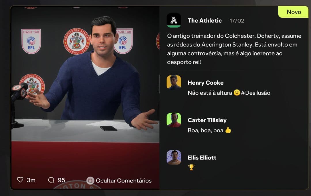 Kevin Doherty é o nosso novo Treinador. Após a sua passagem no Colchester United, Kevin Doherty junta-se a nós, esperemos um futuro prósp…