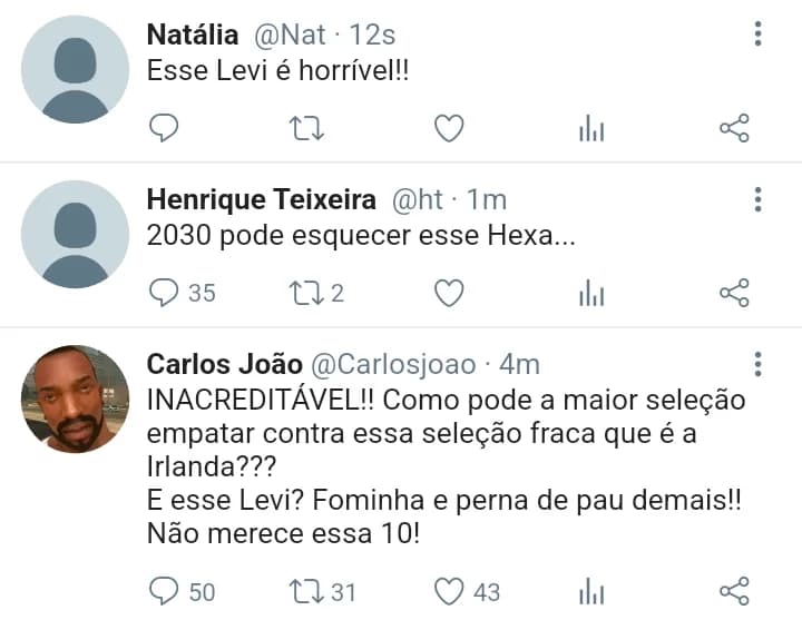 Inacreditável...