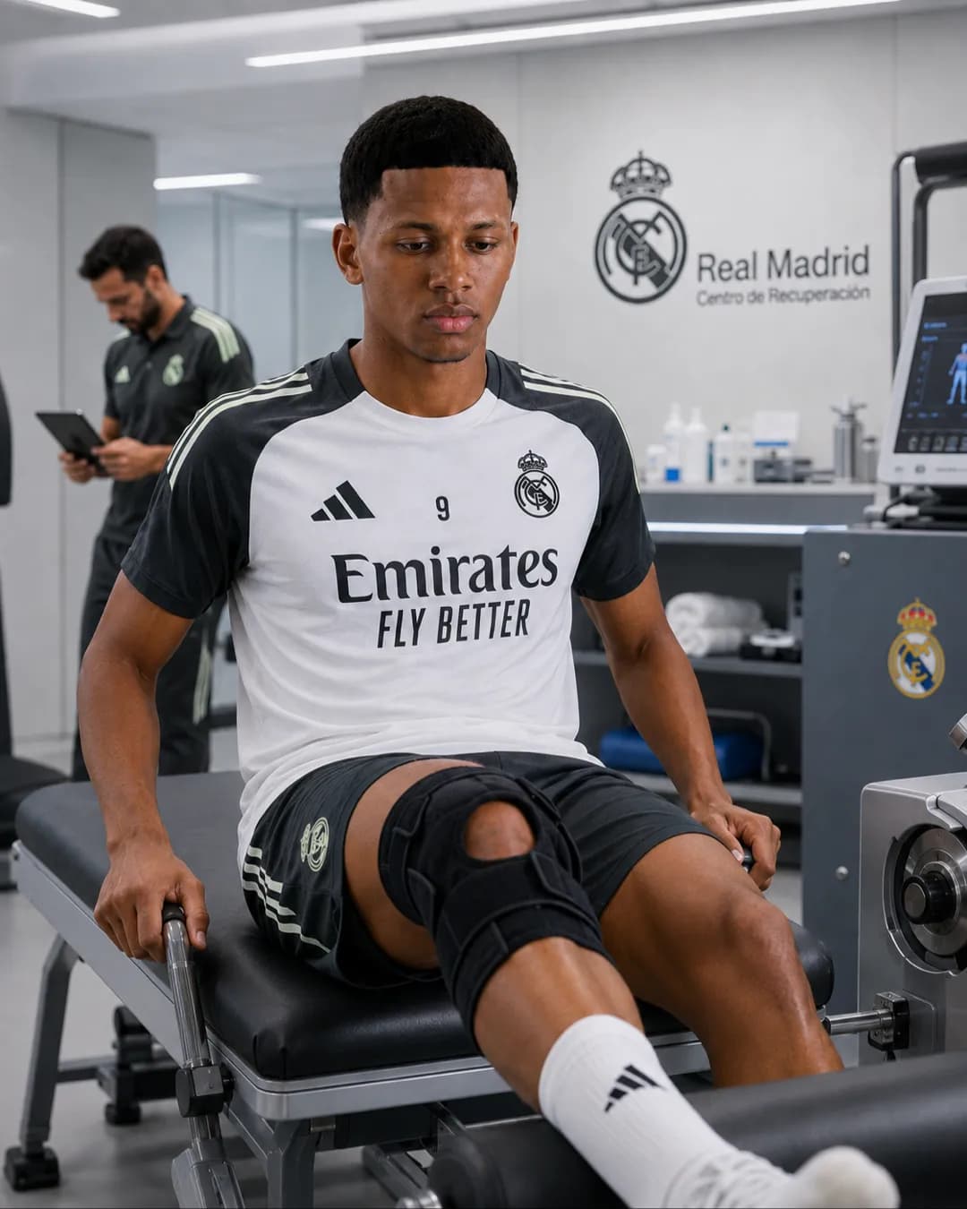 Começa uma nova batalha. 🩹⚪ Não é o momento que eu queria viver, mas faz parte do futebol. Agora é trabalhar, ter paciência e cuidar de …