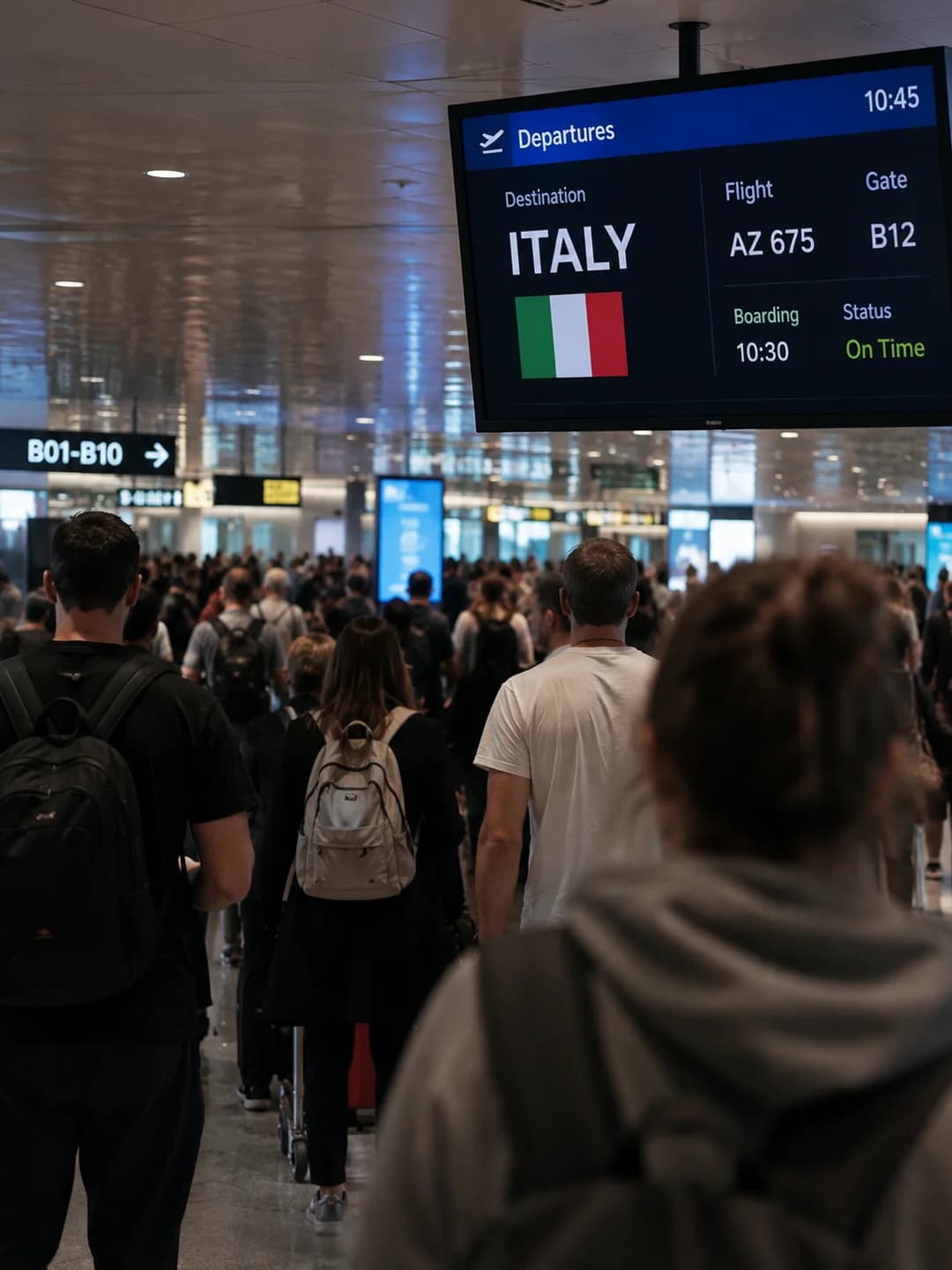 Indo conhecer minha possível nova casa… 🇮🇹👀