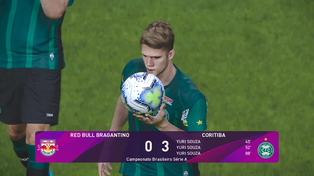 Dando aula de hat trick 💥⚽️ Coritiba 3 X 0 Bragantino