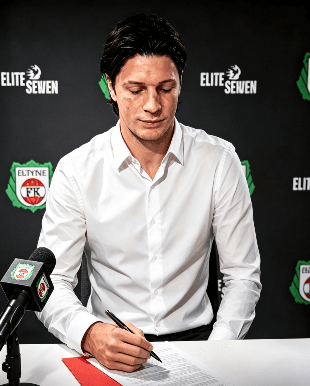 Primeiro contrato oficial