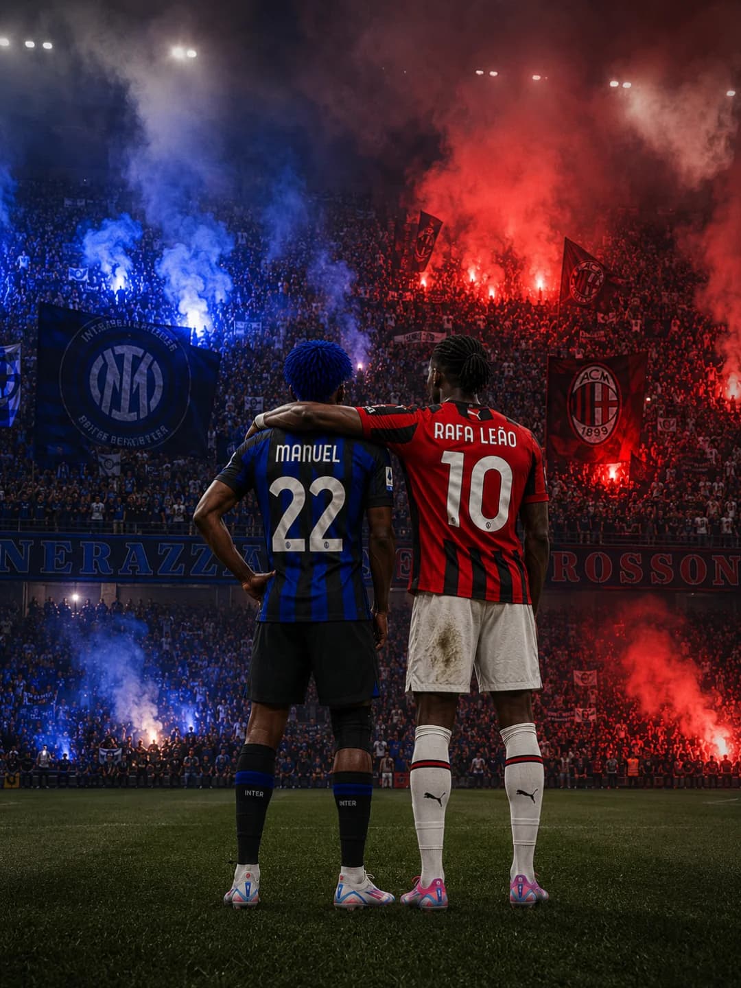 2–0. Fim de papo 💙🖤