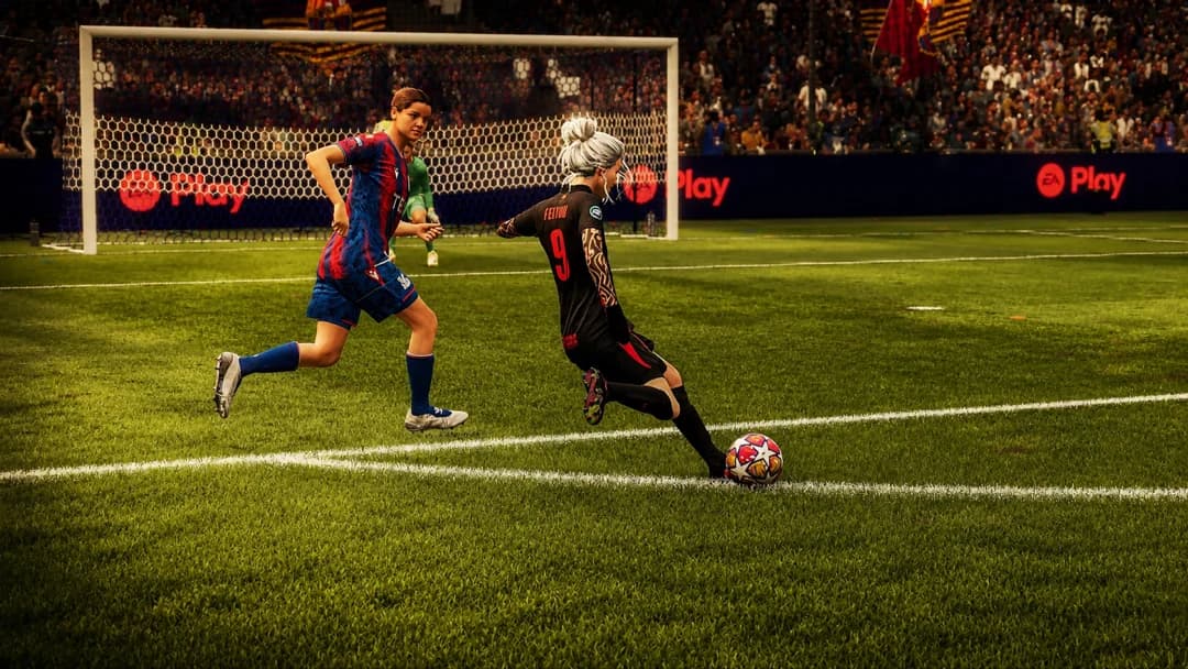 ISSO NÃO É GOL. ISSO É OBRA DE ARTE. Chapada no ângulo. Sem chance. Sem dó. Júlia Feitoza, camisa 9 do Barcelona!❤️‍🔥⚽️