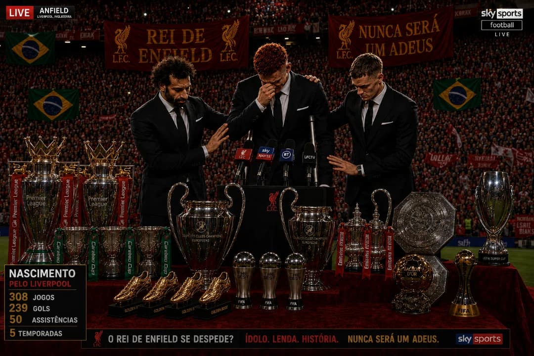 Foram anos inesquecíveis em Anfield. Sou grato a Deus por cada conquista, aos meus companheiros, treinadores e à torcida, que nunca deixo…