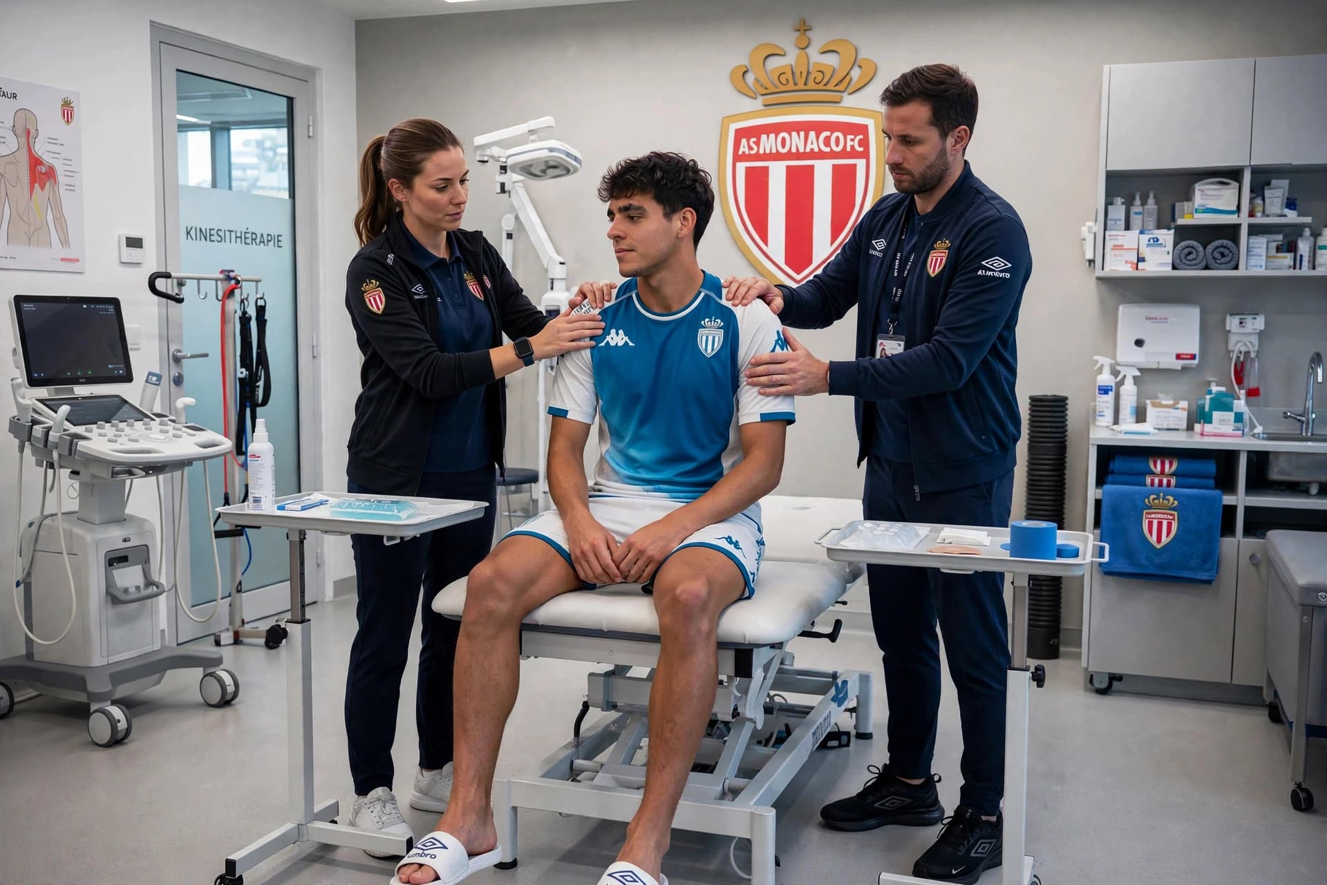 Liga Francesa Nice 0x1 Mônaco Não pude jogar por conta q machuquei o ombro