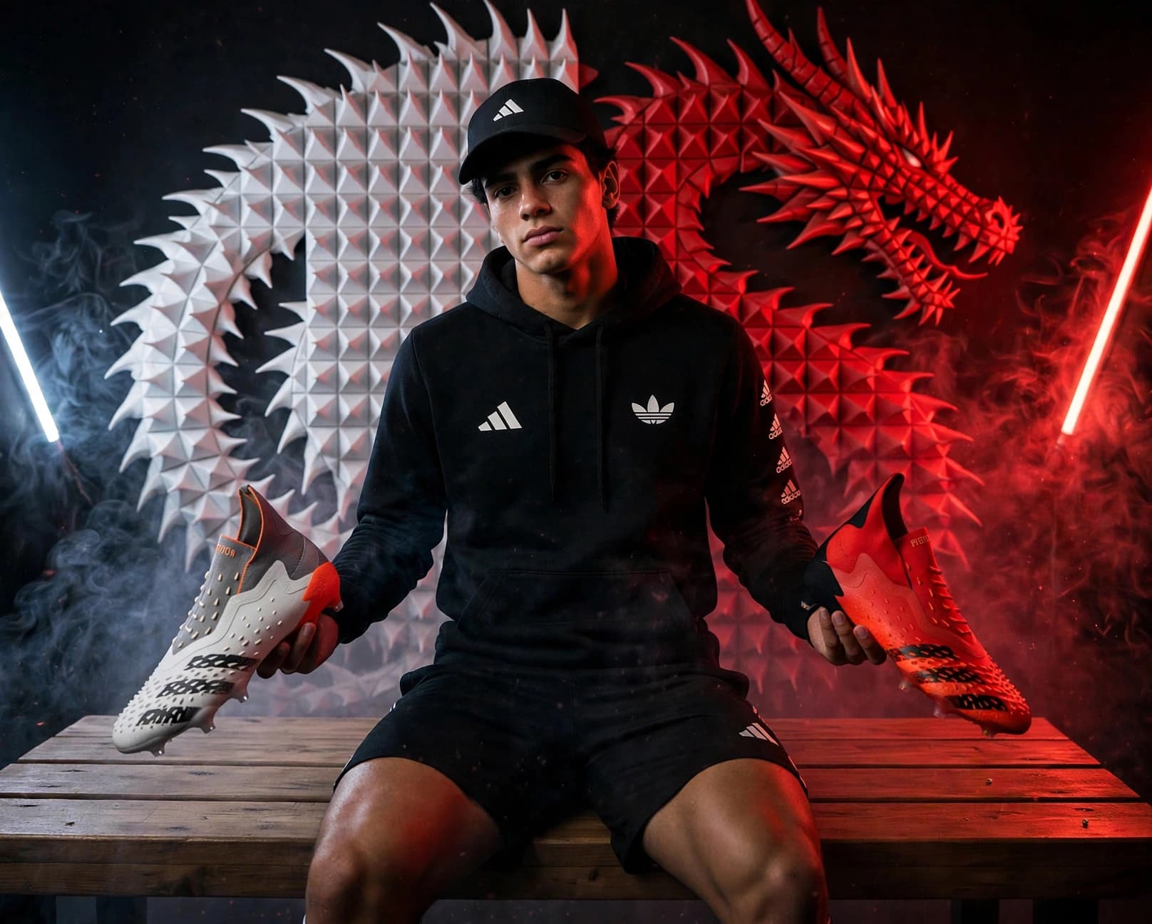 Fechado com a melhor de todas,Adidas Com essas chuteiras lindas e confortáveis meus números irão aumentar.🔥