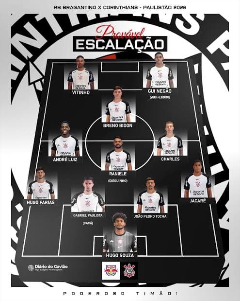 Aí vem o Corinthians pro jogo!!!!!