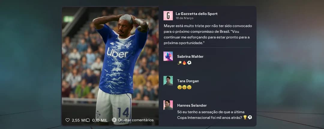 o sonho de vestir amarelinha continua