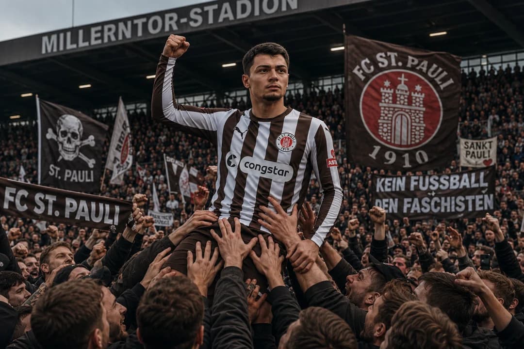 Essa torcida merecia viver isso. Prometi que voltaria mais forte e que colocaria o St. Pauli na Europa. Hoje escrevemos história juntos. …