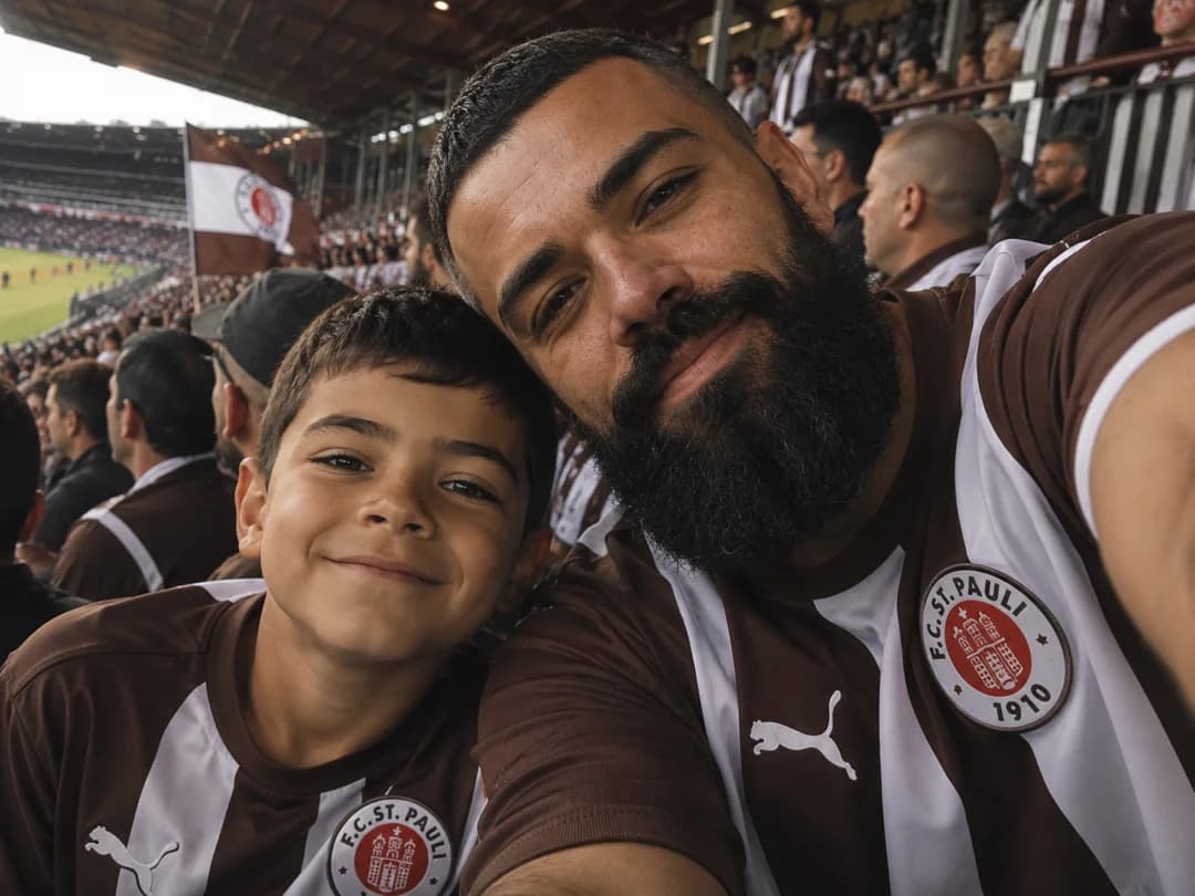 Anos atrás, eu era apenas o garoto dessa foto, torcendo nas arquibancadas. Hoje, renovo meu contrato por mais um ano com o clube da minha…