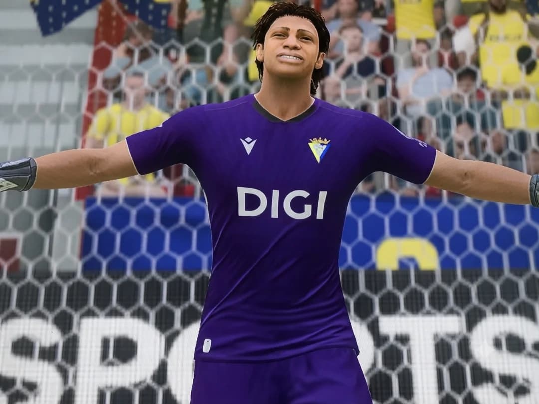 Placar:3x0 Cádiz CF Defesas:1 Peguei nota 6,9 porque nossa zaga tava salvando muito🔥😭