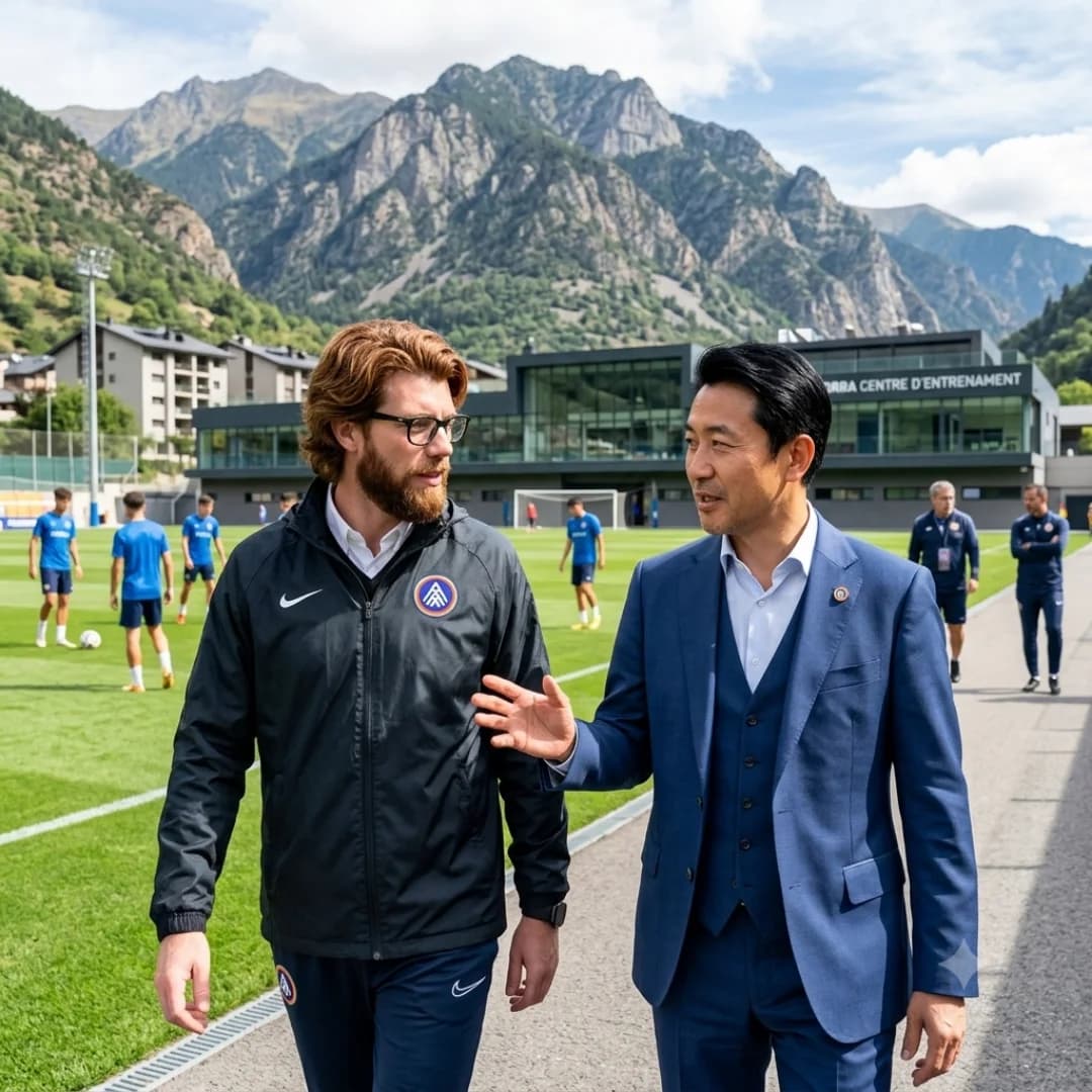 Não há palavras que descrevam o quão feliz eu estou em juntar à essa equipe. Toda a estrutura, ambiente e clima no FC Andorra é sensacion…